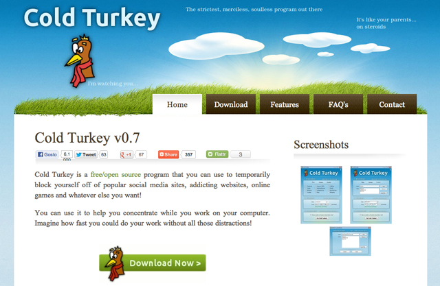 cold turkey