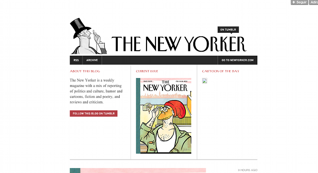 The New Yorker no Tumblr