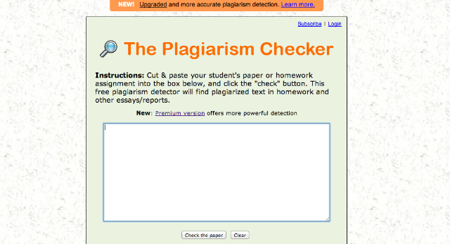 plagiarism checker