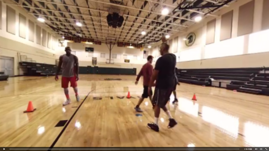 Lebron James Video 360º