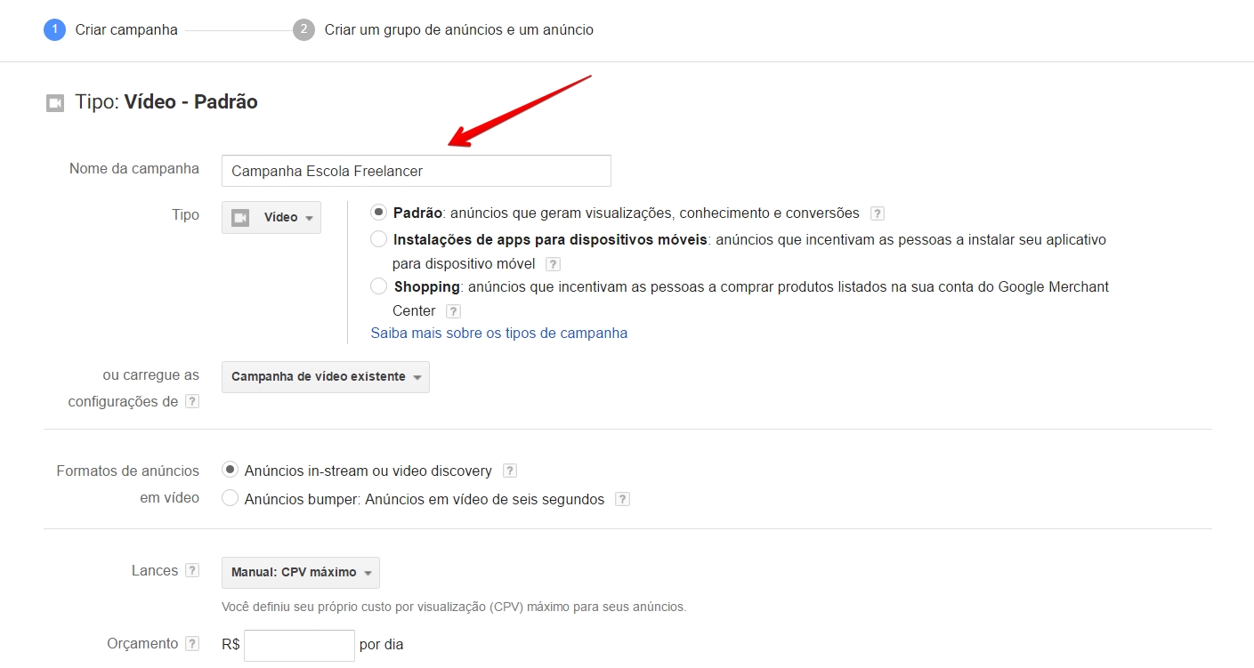 criar-campanhas-de-anuncio-youtube-nome