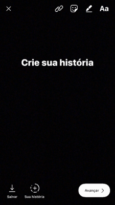 criar historia no instagram