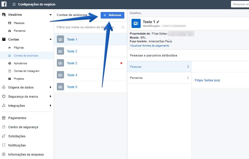adicionar-conta-anuncios-adicionar