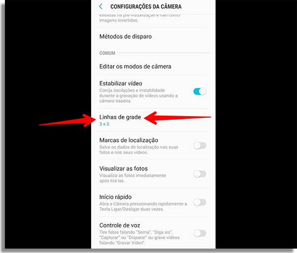 melhorar foto do instagram configuracoes camera