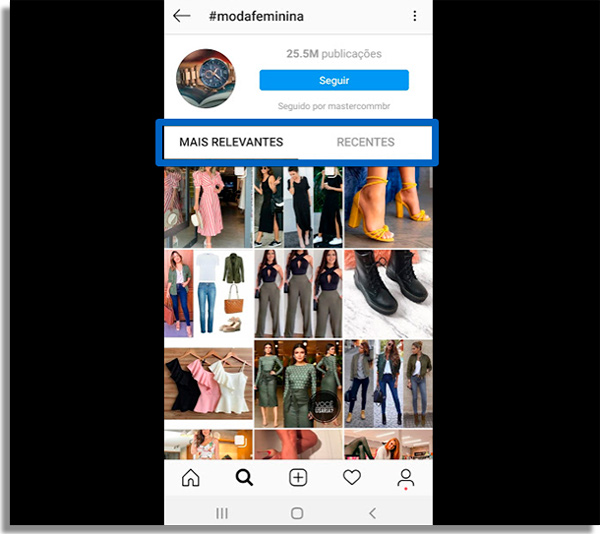 buscas instagram relevantes