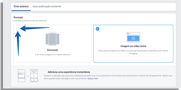 como fazer anuncios carrossel stories carrossel