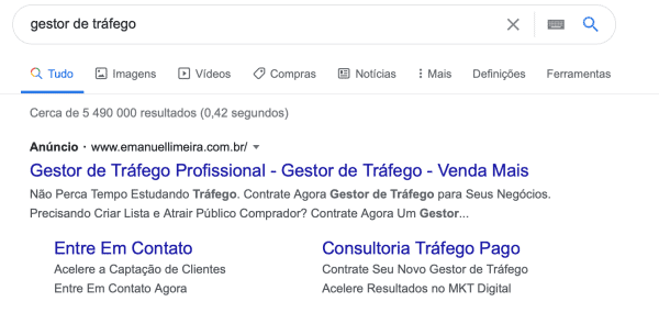 gestor de tráfego google gestor de tráfego google