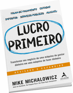 capa do livro lucro primeiro